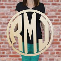 SALE 12-36 inch MODERN Wooden Monogram Letters Vine Room Decor Nursery Decor Wooden Monogram Wall Art Large Wood monogram wall hanging wood LARGE