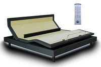 DynastyMattress DM9000s Twin XL Adjustable Bed Base Frame, Top of The Line Quality, (Independent Head Tilt & Lumbar Support) Quad Massage, Bluetooth, Audio Music (Twin XL-Without Setup)