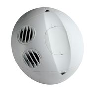 Leviton OSC05-U0W Ceiling Mount Occupancy Sensor, Ultrasonic, 180 Degree, 500 sq. ft. Coverage, Self-Adjusting, White