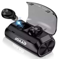 Bluetooth 5.0 Wireless Earbuds, JOAAO Wireless Headphone Auto Pairing IPX7 Waterproof Headset with 2600 mAh Charging case [As Power Bank], Premium Sound Quality