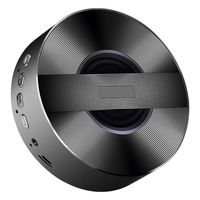 Oguine Portable Bluetooth Speaker Wireless Outdoor Stereo Speaker with HD Audio and Enhanced Bass, Hi-Quality Sound Wireless Speaker Sound for iPhone, Samsung, and Android (Black)