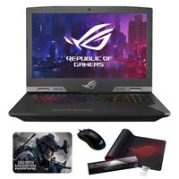 ASUS ROG G703GX-XB96K (i9-9980HK, 32GB RAM, 1TB NVMe SSD, NVIDIA RTX 2080 8GB, 17.3" Full HD 144Hz 3ms, Windows 10 Pro) VR Ready Gaming Notebook
