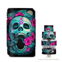 IT'S A SKIN Decal Vinyl Wrap for VooPoo Drag Mini & UForce T2 Tank Vape Sticker Sleeve Cover/Skull Dia De Los Muertos Design Bird