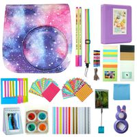 Anter 17 in 1 Instax Mini 9 Accessories fit to Fujifilm Instax Instant Film Camera - Starry Sky B