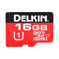 Delkin 16GB Micro SDHC Memory Card (DDMSD37516GB)