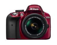 Nikon D3300 w/AF-P DX NIKKOR 18-55mm f/3.5-5.6G VR, 1562, Red