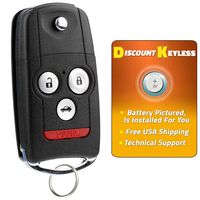Discount Keyless Replacement Uncut Trunk Car Remote Fob Key Combo Compatible with OUCG8D-439H-A