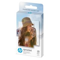 HP 1AH01A Wireless ZINK 2x3" Sticky-Backed Photo Paper,20 sheets