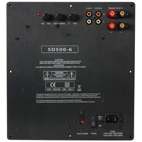Yung International Yung SD500-6 500W Class D Subwoofer Plate Amplifier Module with 6 dB at 25 Hz