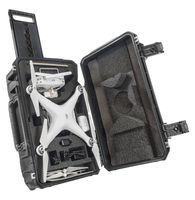 CasePro CP-PHAN4-CO DJI Phantom 4 Drone Carry-On Hard Case (Black)