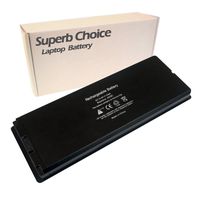 Superb Choice Battery Compatible with 13" MacBook Rechargeable Laptop Battery A1185 Black