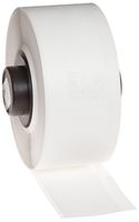 Brady PTL-42-489 TLS 2200 and TLS PC Link 1" Width x 50' Height, B-489 Ultra Aggressive Polyester, Matte Finish White BradyBondz Label