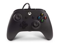 PowerA Wired Controller for Xbox One & Windows 10, Black,150849-01, (Newer Version)