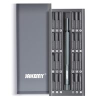 Precision Screwdriver Set 25 in 1 S-2 Bits Repair Tool Kit Magnetic Driver Kit Aluminum Case for PC, MacBook, Laptop, Xbox, PS4.