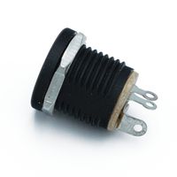 20 Female DC Power Jack 3Pin Panel Mount Connector 5.5mm x 2.1mm