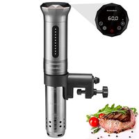 Sous Vide Cooker,1100 Watt IPX7 Waterproof,Sous Vide Machine, with Accurate Temperature Control Digital Display, Includes 10pcs Vacuum Sealer Bags,by KitchenBoss