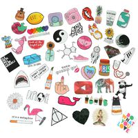 ZYXY Cute Laptop Stickers for Girl, Cartoon Waterproof Vinyl Water Bottle Computer Notebook Car Skateboard Motorcycle Bicycle Luggage Guitar Bike Decal 50 Pieces-Pink