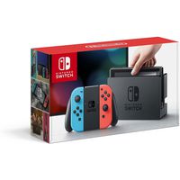 Nintendo Switch - Neon Red and Neon Blue Joy-Con - HAC 001