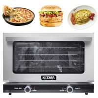 Commercial Oven, KITMA Countertop Convection Oven for Restaurant and Household 1.6 Cu.Ft