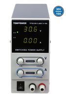 Tekpower TP3010N Regulated DC Variable Power Supply, 0-30V at 0-10A ...