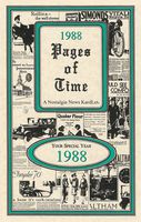 1988 Pages of Time Kardlet (PT1988)