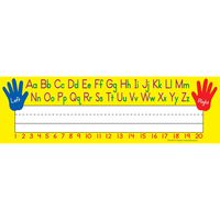 Teacher Created Resources Flat Left/Right Alphabet Name Plates (4019)