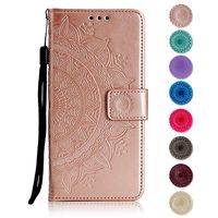 Sony Xperia L1 / E6 Case, The Grafu Leather Case, Premium Wallet Case with [Card Slots] [Kickstand Function] Flip Notebook Cover for Sony Xperia L1 / E6, Rose Gold