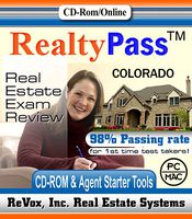2020 Colorado PSI Realty Pass Real Estate Exam Prep Study Guide Questions and Answers Interactive Software