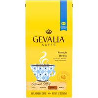Gevalia Dark French Roast Ground Coffee (12 oz Bag)
