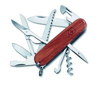 Victorinox Swiss Army Huntsman Pocket Knife, Hardwood,91mm