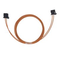 kweiny MOST Car Fiber Optic Extension Cable for Benz BMW VW Audi Porsche (Length 3 m Male to Male)