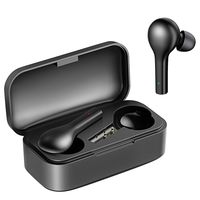 QCY Wireless Earbuds, V5.0 Bluetooth Headphones In-Ear Stereo True Wireless Earphones with Touch Control, Binaural Calling, One-Step Paring, Total 24 Hours Play Time