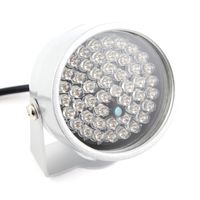 Waterproof 48 LED Illuminator Light Lamp Night Vision Lamp for Indoor Outdoor Security CCTV Camera