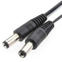 kenable 2.1mm x 5.5mm DC Connector Lead Male to Male Power Cable 0.5m (~1.5 feet)