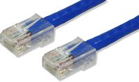 Lynn Electronics CAT6-07-BL 7-Feet Patch Cable without Boots, Blue, 10-Pack