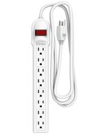 Westinghouse 93232 8-Outlet Surge Protector, 800 Joule-White
