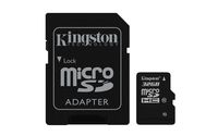 Kingston Digital 32 GB microSDHC Class 10 UHS-1 Memory Card 30MB/s with Adapter (SDC10/32GBET)