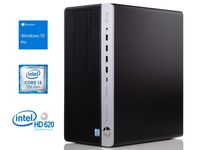 HP ProDesk 600 G3 Desktop, Intel Core i3-7100 3.9GHz, 16GB RAM, 1TB NVMe SSD + 1TB HDD, DVDRW, DisplayPort, VGA, Wi-Fi, Bluetooth, Windows 10 Pro