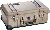 Pelican 1510 Laptop Overnight Case With Foam (Desert Tan)