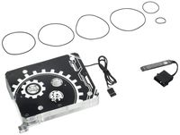 Bitspower Asrix 99 Nickel Plate Clear