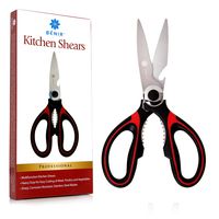 MightySharp #1 Best Kitchen Scissors Rust-Resistant, Knife-Sharp Heavy Duty Utility Shears