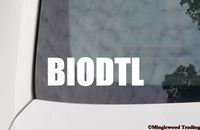 Minglewood Trading BIODTL 5" x 1.5" Vinyl Decal Sticker - The Grateful Dead Bob Weir Jerry Garcia - - Grey