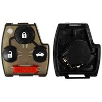 qualitykeylessplus Replacement Keyless Entry 4 Button Case and Pad for Honda FCC ID OUCG8D380HA