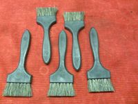 Lot of 5, ESD Brush 1x2" Bristles Anti-static Cleaning PCB