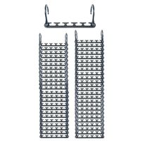 Wonder Hanger Max New & Improved, Pack of 50-Triples, The Closet Space for Easy, Effortless, Wrinkle-Free Clothes, Comes Fully Assembled, Grey