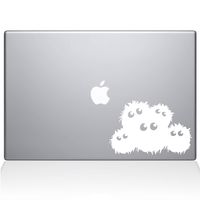 The Decal Guru Fuzzies MacBook Decal Vinyl Sticker - 13" MacBook Air - White (1223-MAC-13A-W)