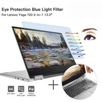 CaseBuy Anti-Glare Screen Protector Eye Protection Blue Light Filter for Lenovo Yoga 720 2-in-1 13.3 Inch & Ultra Thin TPU Keyboard Cover Accessories for Yoga 720 13.3"