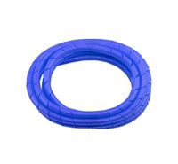 MD Premium 8' Cord Cover Prevents Cord Tangling - Blue