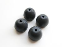 4 Medium (M) Earbuds Eartips Compatible with Shure E3c, E4c, E4g, E5c, i3c, i4c, SCL3, SCL4, SCL5 in-Ear Earphones Headsets