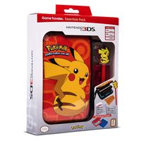 Officially Licensed NINTENDO 3DSTM GAME TRAVELER® Essentials Pack Compatible with New Nintendo 2DSTMXL  New Nintendo 3DSTMXL and  Nintendo 3DSTMXL systems - PIkachu